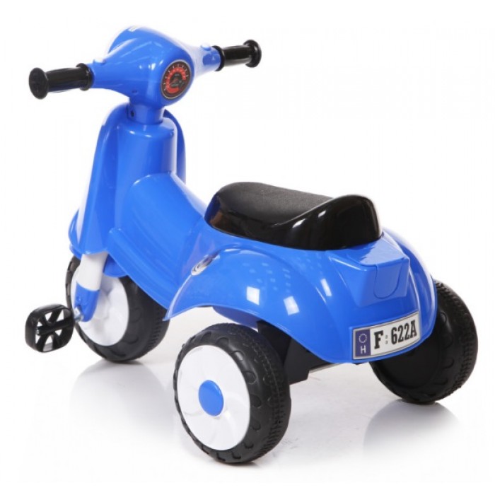 Детская синяя каталка Smart Trike, звуковые эффекты  